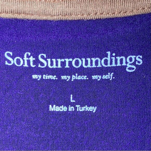 Soft Surroundings Knit Long Sleeve Turtleneck in Purple Women’s L - Picture 4 of 6